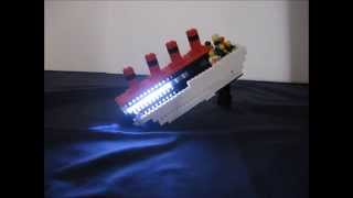 Lego Titanic [upl. by Aiuqenehs]