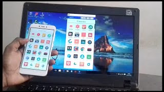 Mobile ko computer se connect karne ka tarika how to connect mobile screen to laptop in hindi [upl. by Phillipp]