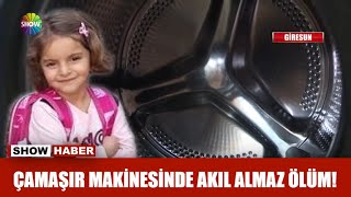 Çamaşır makinesinde akılalmaz ölüm [upl. by Hamrah]