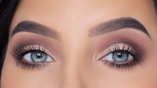 Classic Eye Look For Hooded Eyes  Using Affordable Makeup [upl. by Gusba]