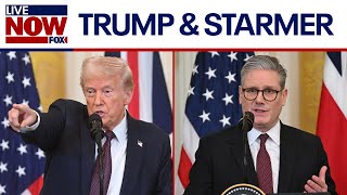 FULL Trump Starmer hold joint press conference from White House [upl. by Arriet793]