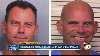 Menendez brothers reunited in San Diego prison [upl. by Avigdor374]