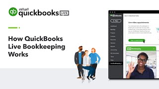 How QuickBooks Live Bookkeeping Works [upl. by Novyat166]