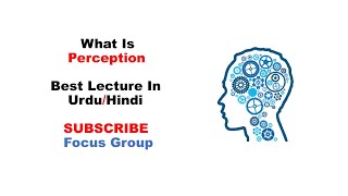 What is Perception  Psychology  Lecture in UrduHindi [upl. by Bravar]