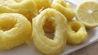 Calamares a la Romana con un Rebozado Riquísimo [upl. by Nnednarb]