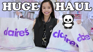 HUGE CLAIRES HAUL🐼 LOTS of CUTENESS [upl. by Amikan]