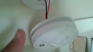 How To Install A Smoke Alarm Detector  Do It Yourself Hardwire [upl. by Lledualc660]