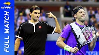 Roger Federer vs Grigor Dimitrov Full Match  2019 US Open Quarterfinal [upl. by Venu]