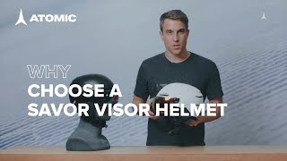 Why choose an Atomic Savor Visor helmet [upl. by Nerahs]