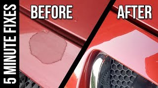 How To Repair Clear Coat LACQUER PEEL  5 minute fixes  Episode 1 [upl. by Ivo393]