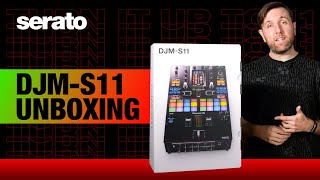 Pioneer DJ DJMS11 Unboxing  First look with Serato [upl. by Edahs955]