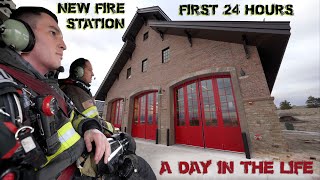 First 24 Hours in a New Fire Station  A Day in the Life [upl. by Notgnirrab]