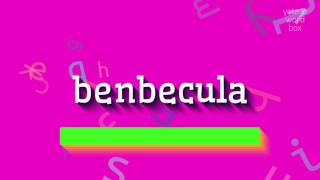 BENBECULA  HOW TO PRONOUNCE BENBECULA [upl. by Glynnis145]