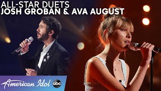 Josh Groban  American Idol AllStar Duets Ava August Full Performance [upl. by Eniamirt451]