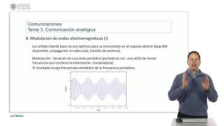 Introducción a las radiocomunicaciones Modulaciones analógicas  3597  UPV [upl. by Yesdnyl]