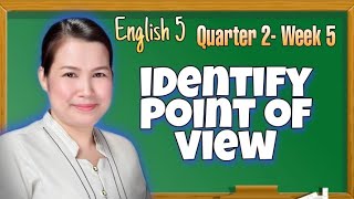 English 5 Identify Point of View [upl. by Terrej729]