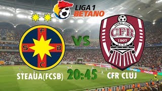 SteauaFCSB  CFR Cluj Live [upl. by Utir]