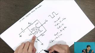 OPAMP as Square wave generator [upl. by Oinolopa351]