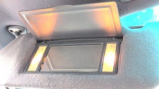 Vehicle Vanity Light and Mirror Change Same for many Vehicles [upl. by Earahs625]