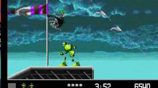 Vectorman Sega Genesis Gameplay [upl. by Suiravad]