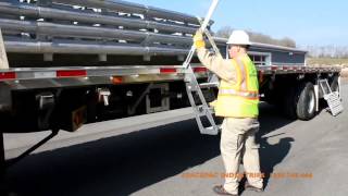 The Trucker Flatbed Trailer Ladder [upl. by Troxell780]