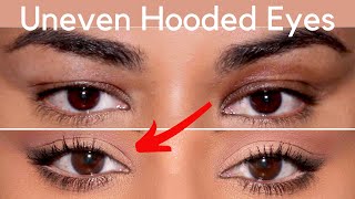 try these simple tricks for Everyday Makeup on UNEVEN HOODED EYES [upl. by Areema]