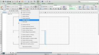 Dibujo de un plano en Microsoft Excel [upl. by Cleo]