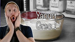 Yaourt Grec 🇬🇷 Super FACILE et ÉCONOMIQUE [upl. by Rai419]