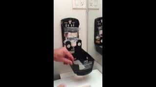 Changing the Refill in your new soap dispenser [upl. by Acinnad814]