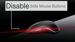 How To Disable Back Forward Mouse Buttons  How To Reassign Mouse Windows [upl. by Nosreg296]