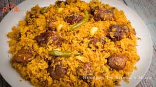 আগের রান্না থাকা ঝুরা মাংসের ঝরঝরে ভুনা খিচুড়ি  Leftover Beef Vuna Khichuri  Mangser Vuna Khichuri [upl. by Ahseki]