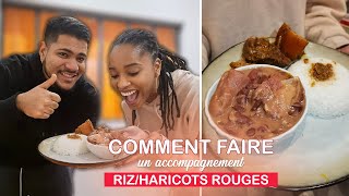 COMMENT FAIRE DES HARICOTSPOIS ROUGES  RECETTE ANTILLAISE [upl. by Magnien]