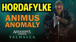 Hordafylke Animus Anomaly Puzzle Solution  Assassins Creed Valhalla [upl. by Dulcle]