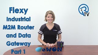 eWON Flexy Industrial M2M Router amp Data Gateway [upl. by Manchester]