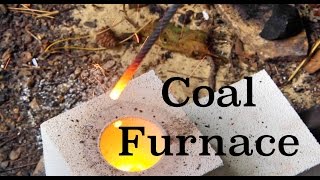 How To Make A Mini Coal Furnace With Fire Bricks [upl. by Shaylynn545]