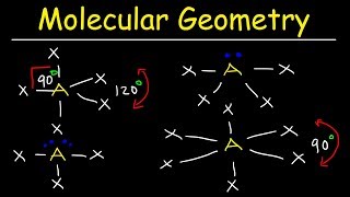 Molecular Geometry amp VSEPR Theory  Basic Introduction [upl. by Aitnwahs88]