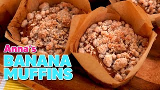 Anna Makes The Best Banana Muffins  ANNAS OCCASIONS [upl. by Columba533]