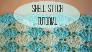 CROCHET Shell stitch tutorial  Bella Coco [upl. by Ojaras947]