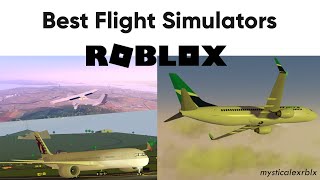 2021 Top 5 Best Flight Simulators on Roblox [upl. by Donavon]