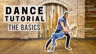 Country Swing Dancing THE BASICS Tutorial [upl. by Aicertap]