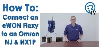 Connect an eWON Flexy to an Omron NJ amp NX1P [upl. by Borgeson930]