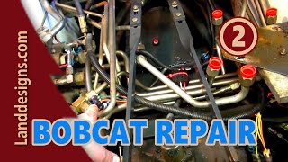 Bobcat Hydraulic Repair 2 [upl. by Htenek402]