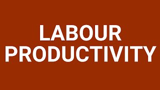 Labour productivity [upl. by Burroughs]