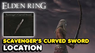 Elden Ring  Scavengers Curved Sword Location [upl. by Leede817]