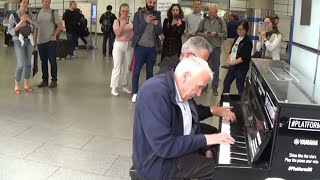 Senior Citizen Plays PianoThen Magic Occurs [upl. by Lasiaf]