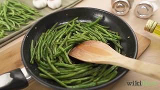 Comment Faire Des Haricots Verts Sautés [upl. by Adnomal456]