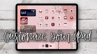 Customize your iPad Homescreen  Easy amp Aesthetic  MUST DO [upl. by Ariela]