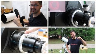 How to properly collimate an RC telescope Ritchey Chretien Collimation [upl. by Kliman858]