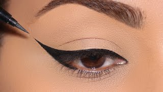 BIG Wing Eyeliner on HOODED Eyes 3 Ways [upl. by Latsyrhk861]