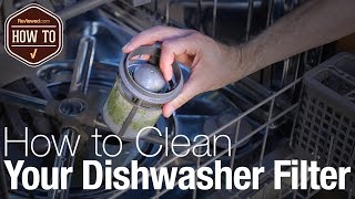 How To Clean Your Dishwasher Filter [upl. by Leinaj743]